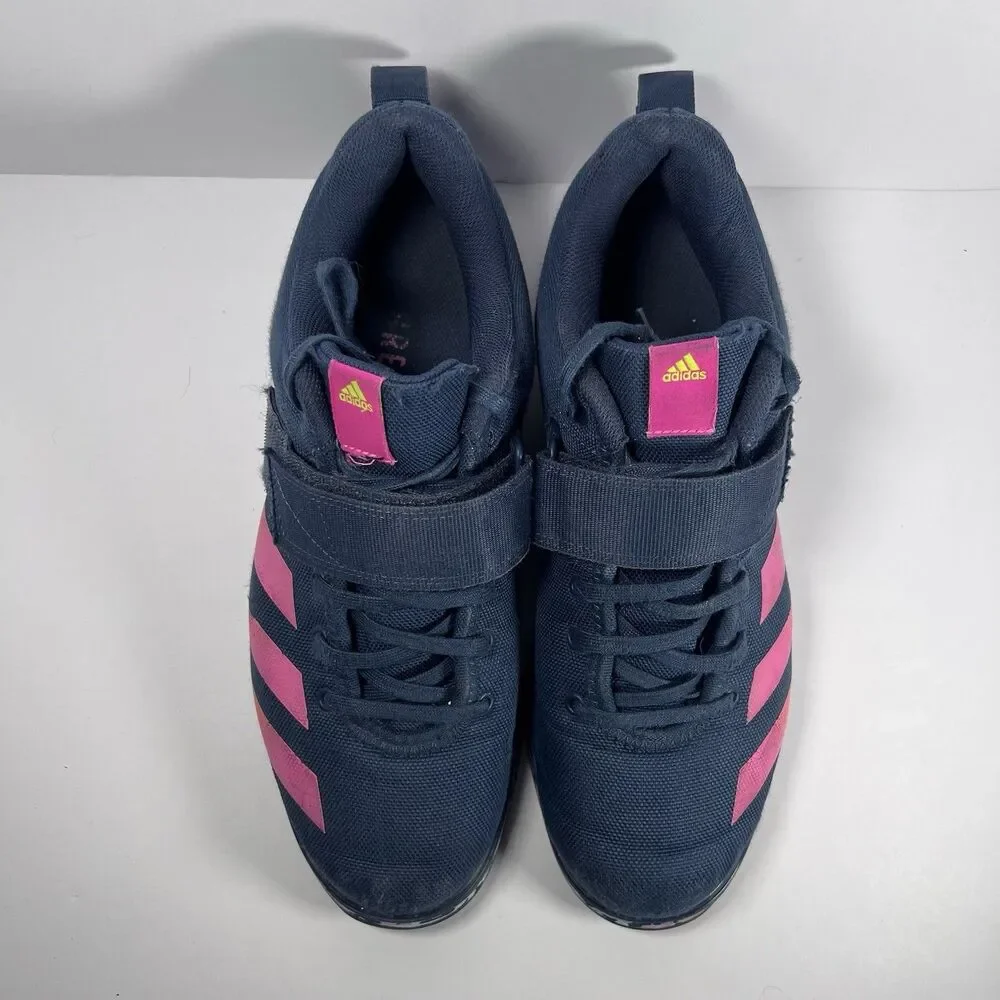 Adidas Powerlift 4 Lace Up Weight Lifting Gym Shoes Men's Size 10 FZ2514 - Picture 7 of 9